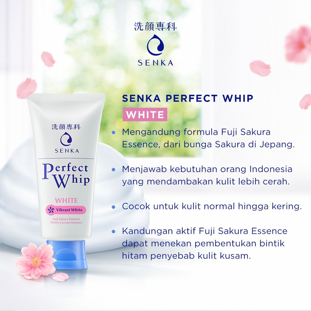 ★ BB ★ SENKA Facial Foam Perfect Whip | White Clay | Whip Fresh | Whip White