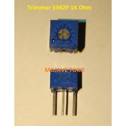 Trimmer 1K Ohm 3362P 102 P/N: 3362P-1-102 Mojav22 Ayo Beli