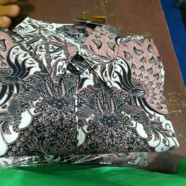 Size M L Xl Xxl Xxxl Bswart Batik Hrb026 Kenongo Hem Pendek Padi Pekalongan M L Xl Batik Pria Panjan