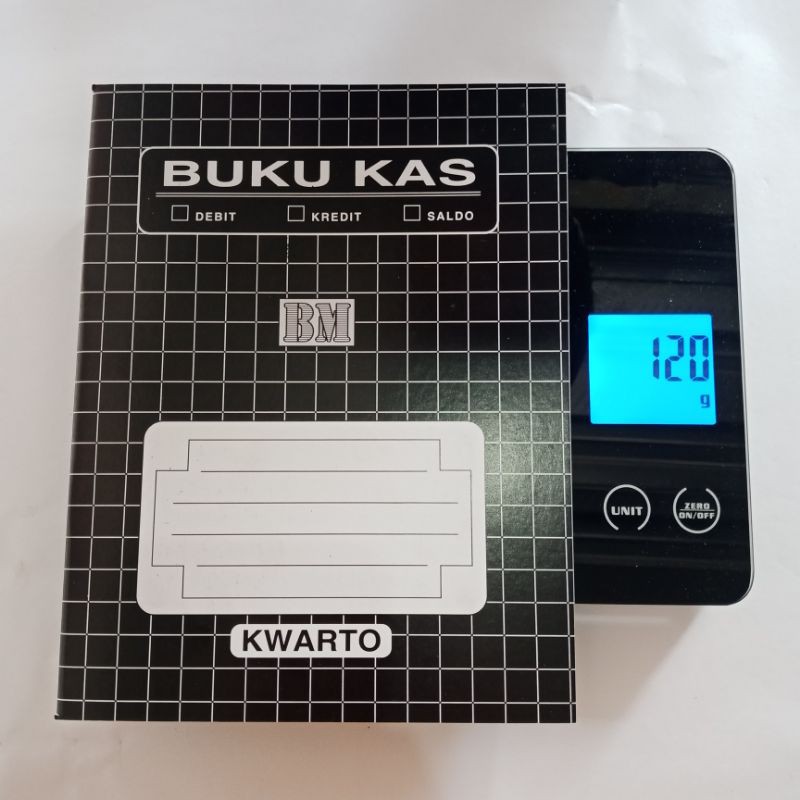 

1 buku kas kwarto hitung perbankan quarto akutansi keuangan kuarto debit kredit saldo 3 kolom q4 per pcs - enc.sup