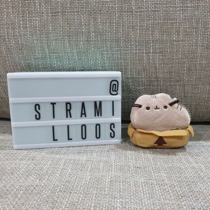 BONEKA PUSHEEN IN BOX PLUSH KEYCHAIN