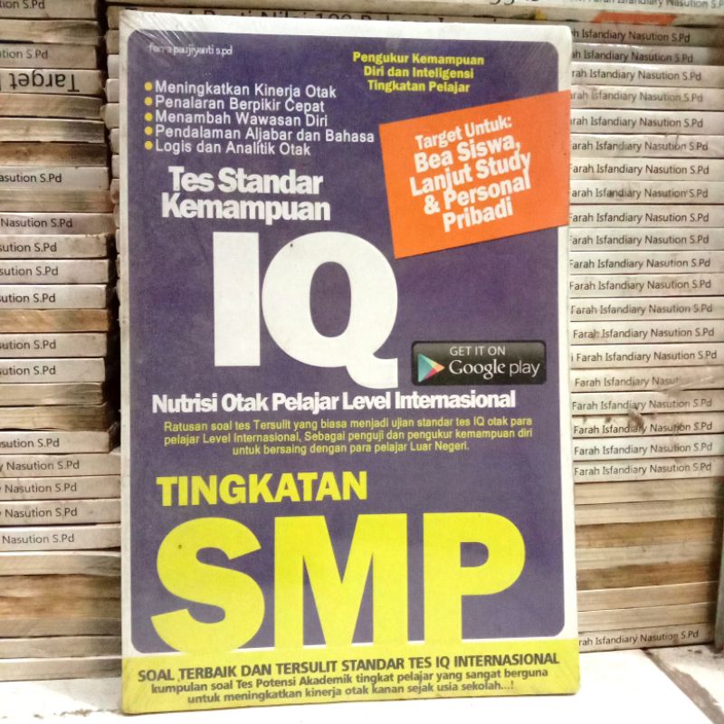 Obral Buku Cerita Anak Sd, Kumpulan Soal, Matematika, Bahasa Inggris-IQ Tingkatan Smp