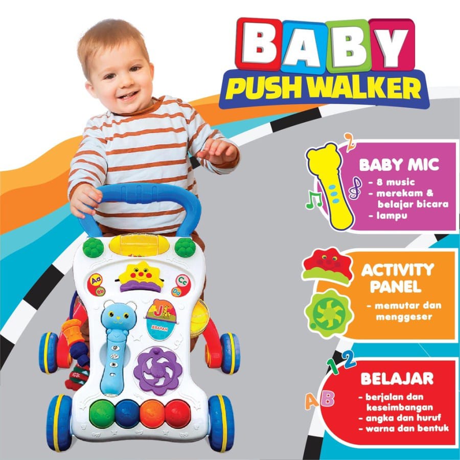 COTTON Baby Push Walker