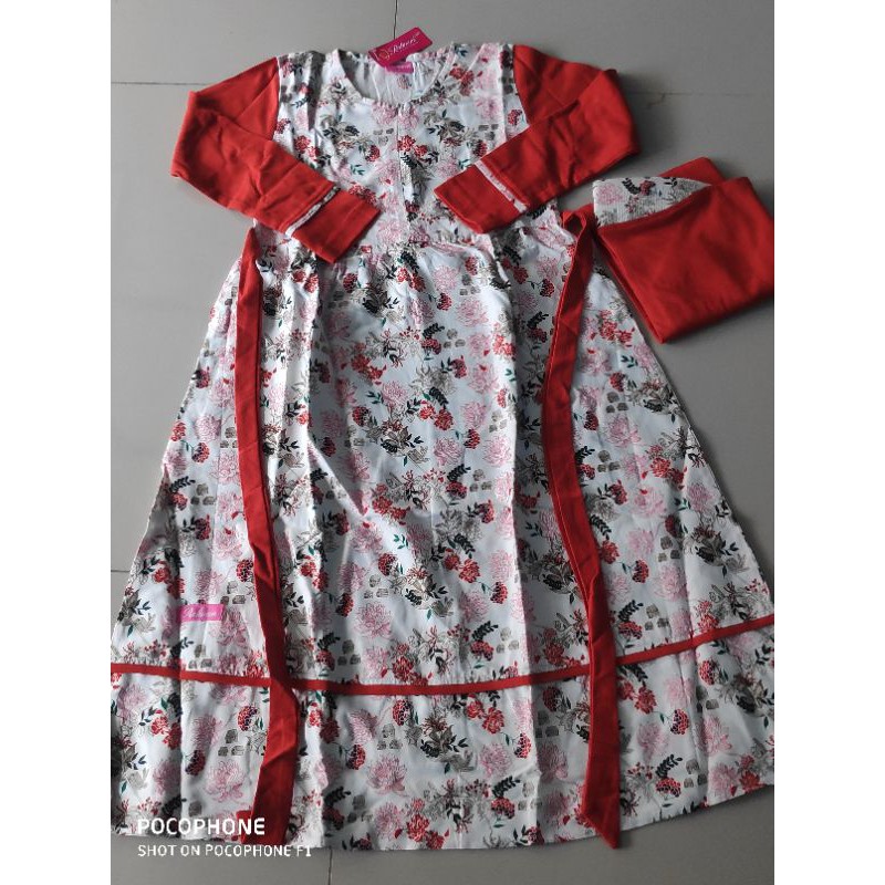 Couple Gamis Rahnem Ibu &amp; Anak /GM-25 / Fashion Muslim