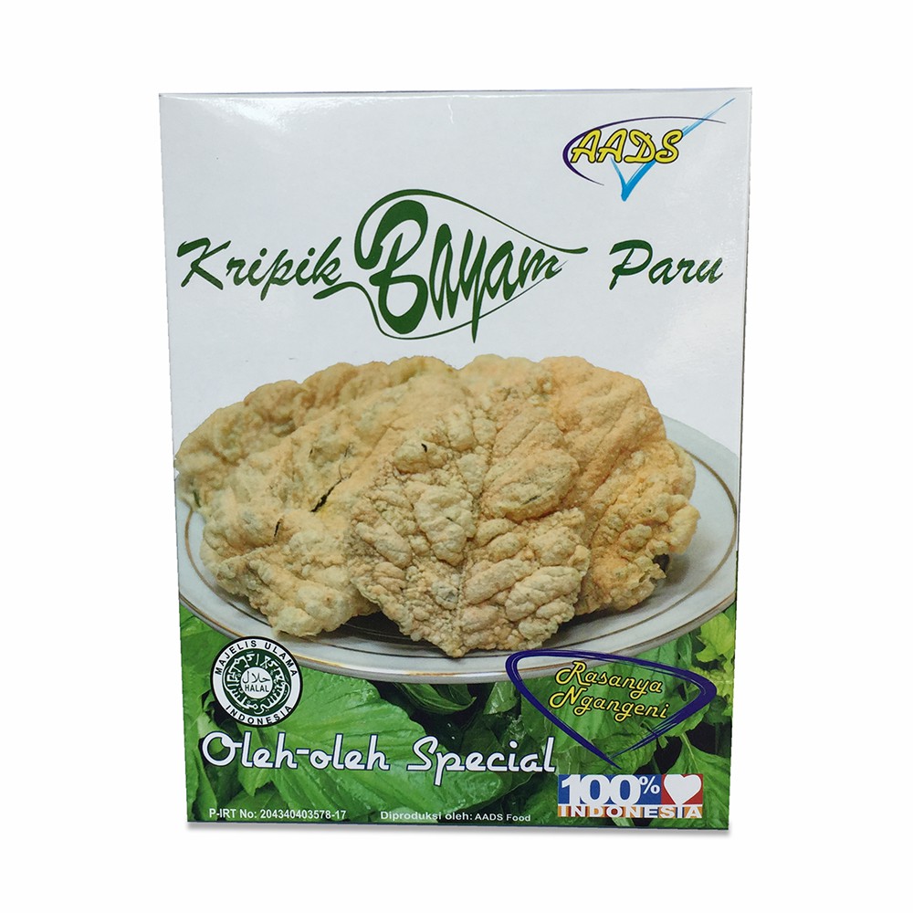 

AADS Keripik Bayam Rasa Paru - 100gr