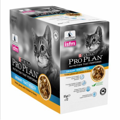 PROPLAN CAT ADULT URINARY TRACK HEALTH CHICKEN POUCH 85gr | PRO PLAN POUCH URINARY