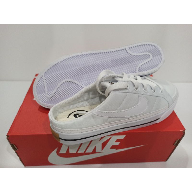 Nike Court Legacy Mule Mules White