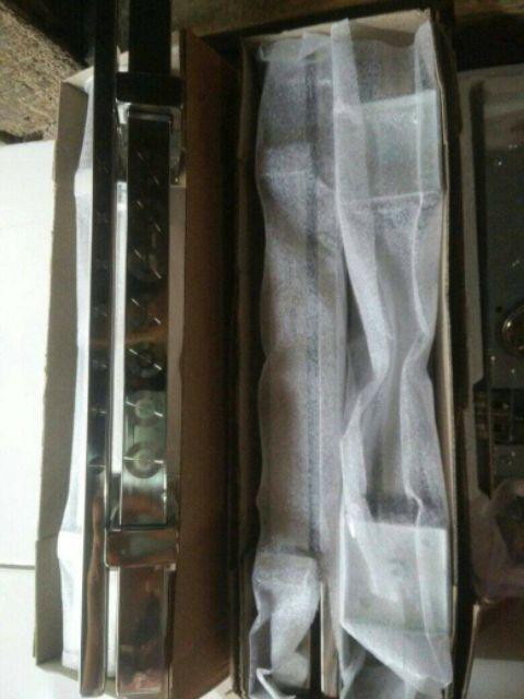 Tarikan Pintu 33 Cm Dan Body Kunci Murah Stainless Minimalis Pelor