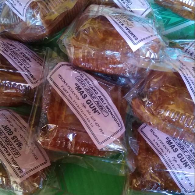 

Sambal kacang rasa jeruk purut