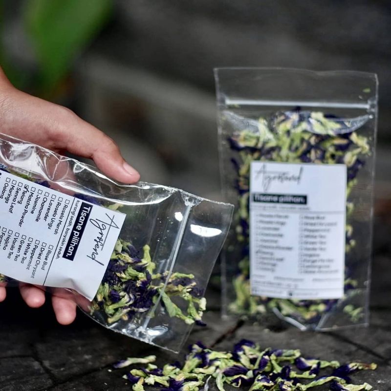 

AGROSEND-(100 g) Bunga Telang Kering Agrosend | telang organik | Sudah Izin Halal