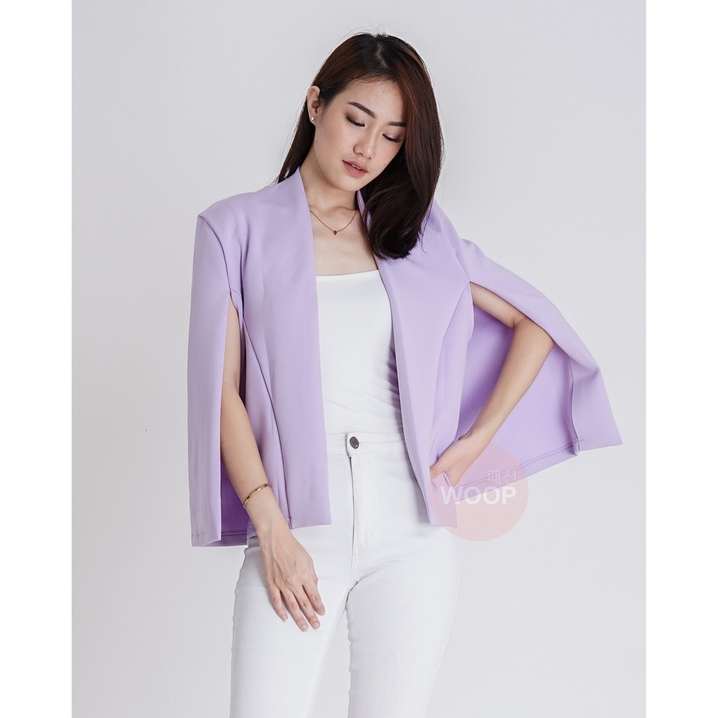 Cape Blazer - outter wanita - blazer wanita