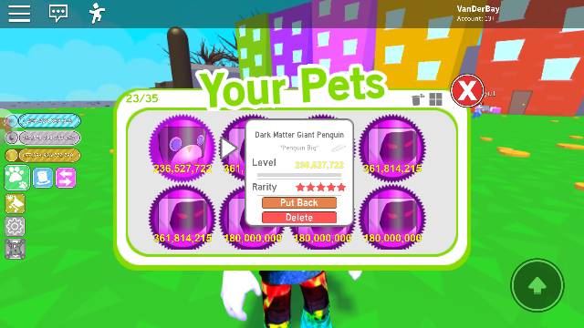 Roblox Giant Penguin Versi Darkmatter Pet Simulator Shopee Indonesia - dark matter pets pet simulator on roblox dark matter