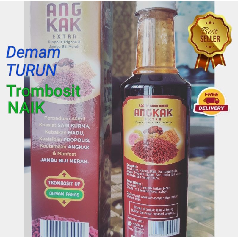 

Madu Angkak Propolis Trigona Darusyifa plus Jambu biji dan daun ubi jalar