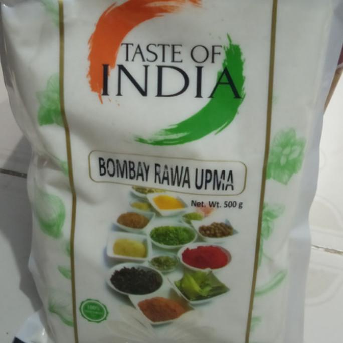 

Kualitas terbaik] BOMBAY RAWA UPMA SOJI 500 GR