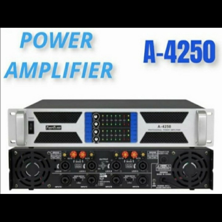 Power Ampli 4 Channel FIRSTCLASS A4250 Original 4 Chanel A 4250