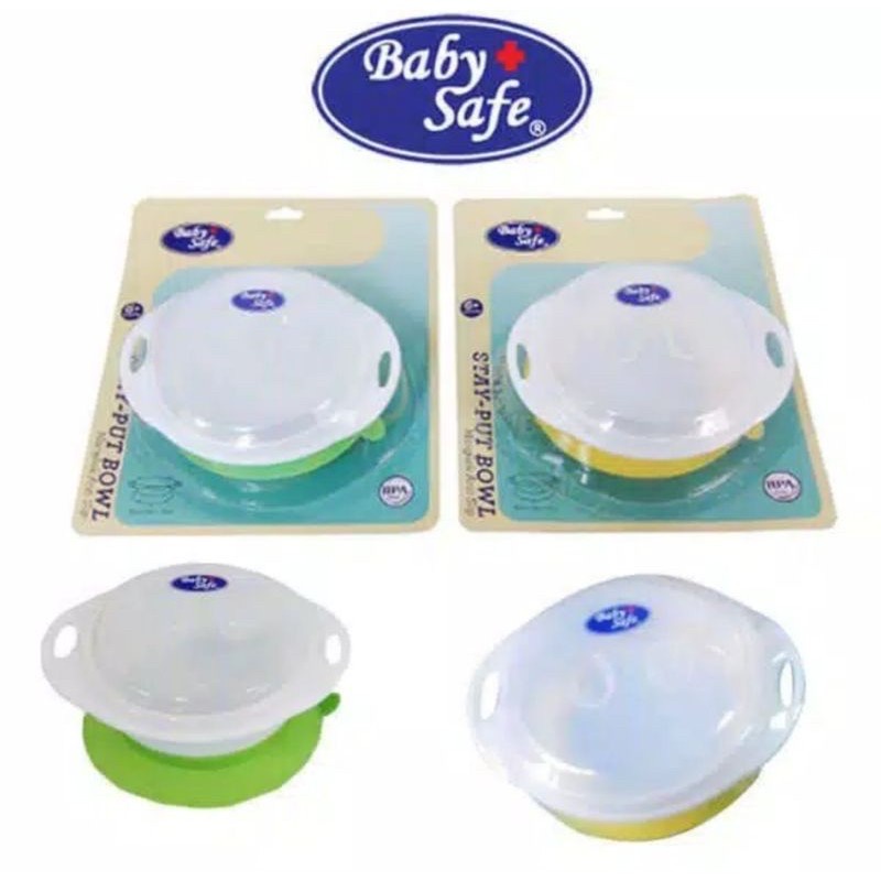 BABY SAFE STAY PUT BOWL BS353/MANGKOK BAYI ANTI SLIP