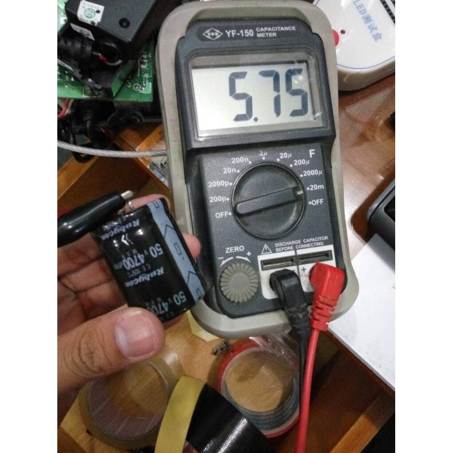 Elco 4700 50V 4700Uf Rubycon Rubicon Pcmja29 Ayo Beli