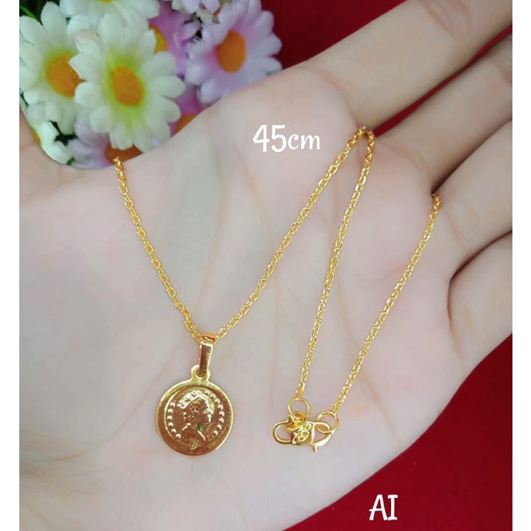 Kalung liontin emas muda kadar 35%