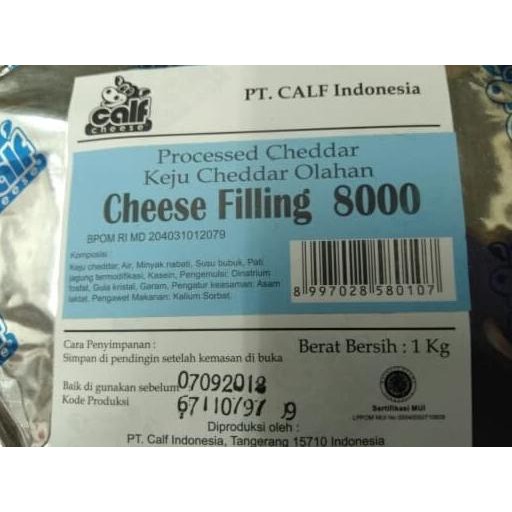 

CALF CHEESE FILLING @1KG