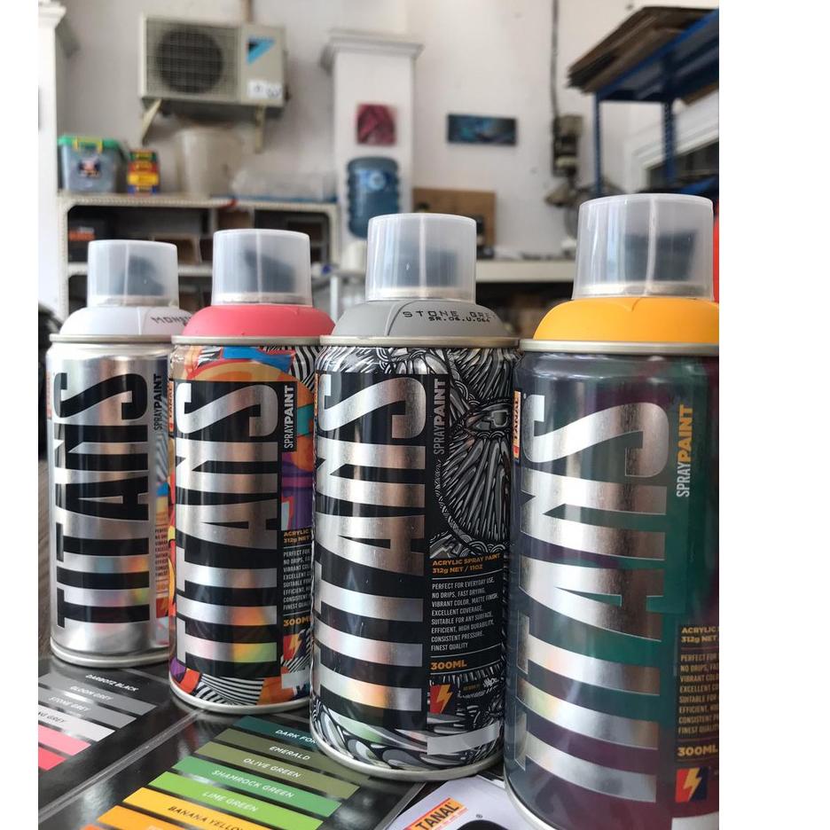 

DFE♔ TITANS SPRAY PAINT / CAT SEMPROT/CAT SENI GRAFFITI/CAT SEPEDA/ CAT MOTOR/ CAT BESI/ CAT AKRILIK Barang Terlaris