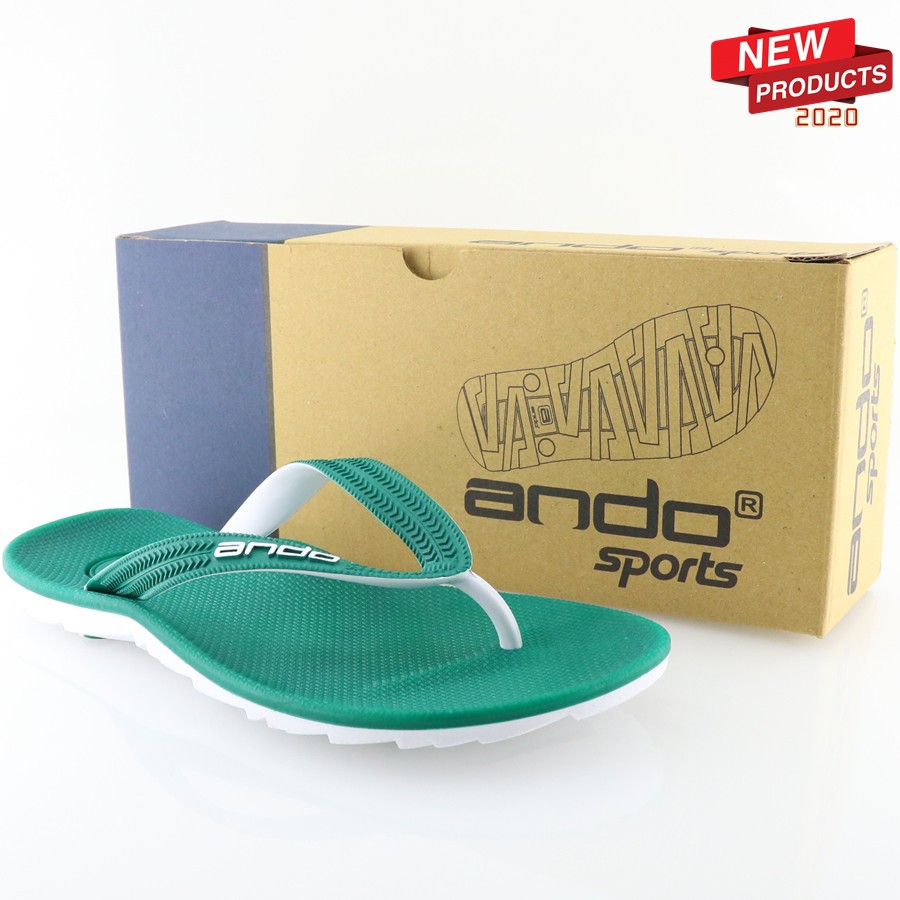 Ando Thunder Hijau/Putih - Sandal Anak Laki