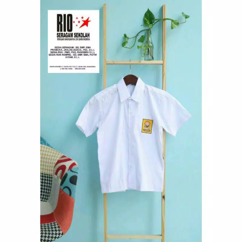 BAJU SERAGAM SMP PENDEK KEMEJA SERAGAM SEKOLAH SMP BIG SIZE KEMEJA FORMAL KEMEJA SMP PENDEK BIG SIZE