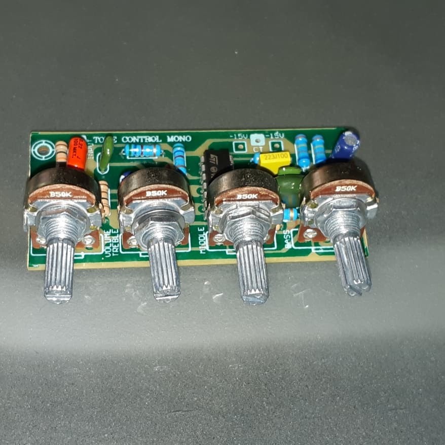 Kit Tone Control mono Plus Middle IC LM 324 SKY
