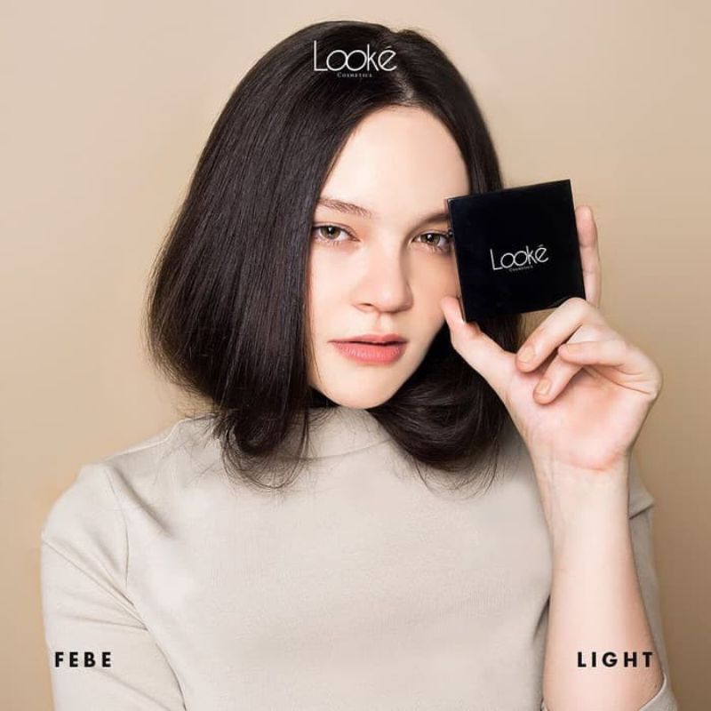 SIAP KIRIM LOOKE HOLY PERFECTING PRESSED POWDER BY LOOKE'  COSMETIK