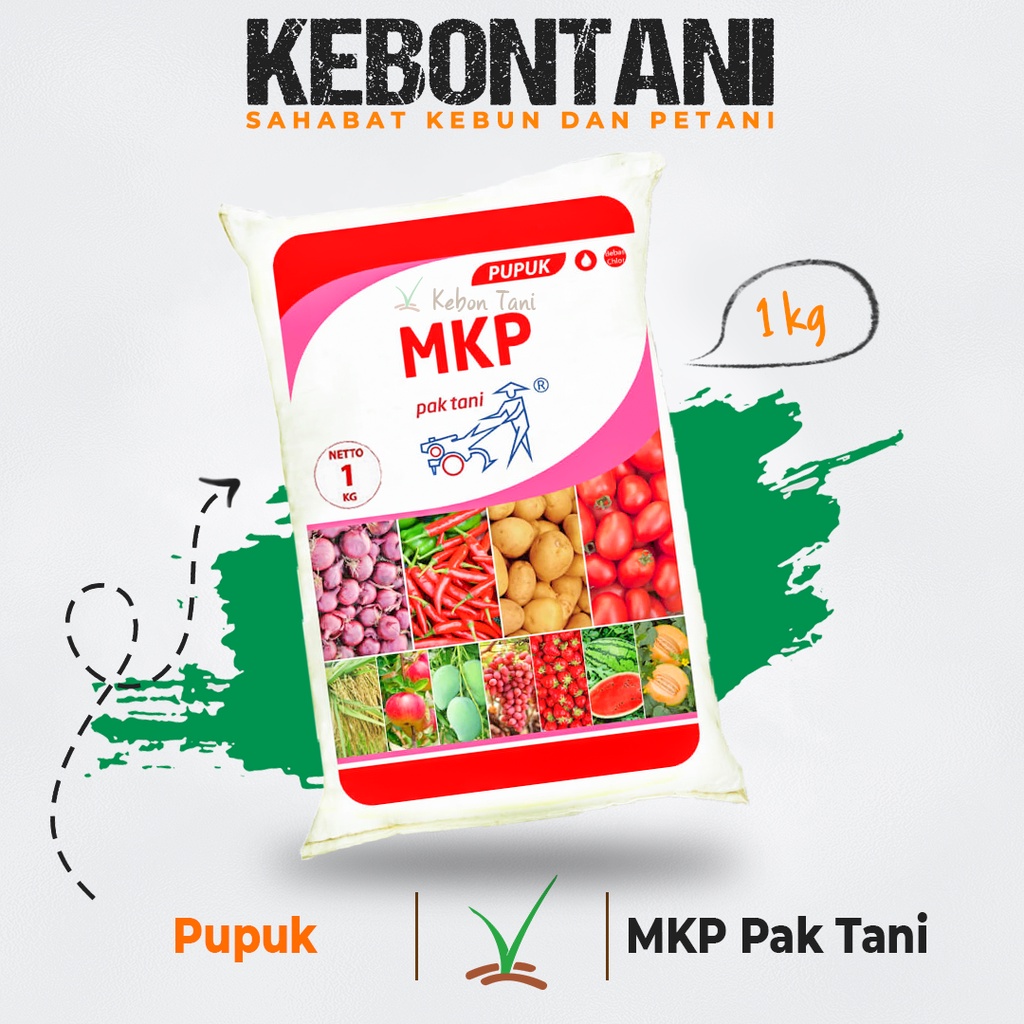 MKP Pak Tani 1 kg  Pupuk Kristal