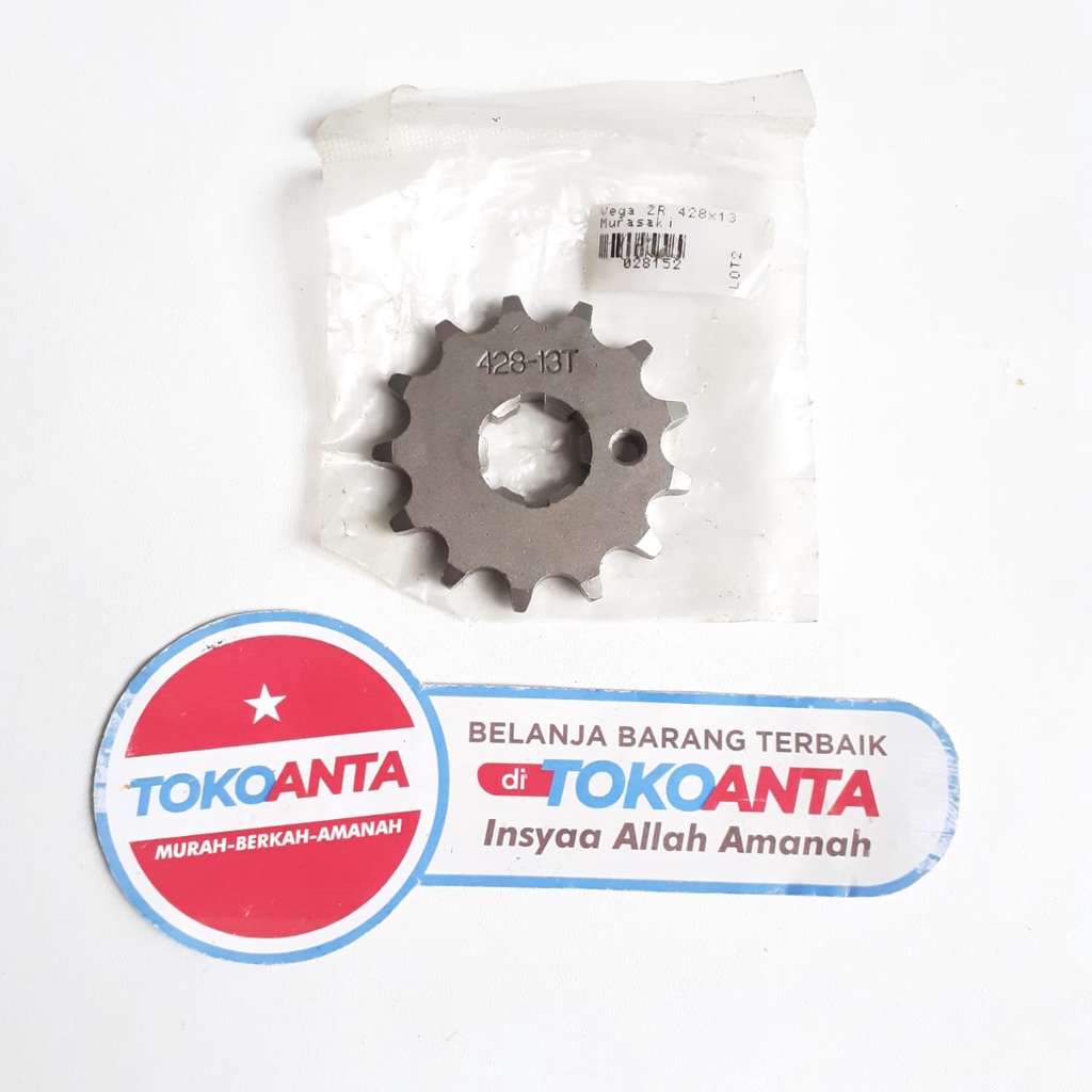 Gir Gear Depan Motor Vega ZR 428 x 13