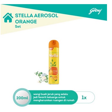 Jual Stella Aerosol Orange Pengharum Ruangan Ml Shopee Indonesia