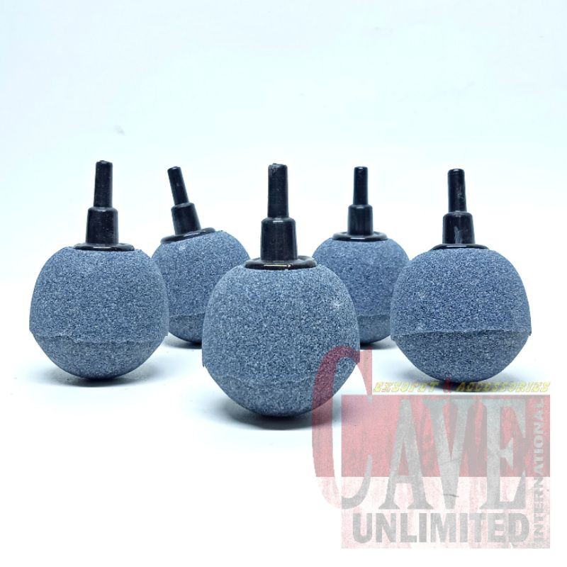 BATU AERATOR AERASI AIR STONE BULAT PEMBUAT GELEMBUNG UDARA AQUARIUM AKUARIUM MURAH BESAR KECIL