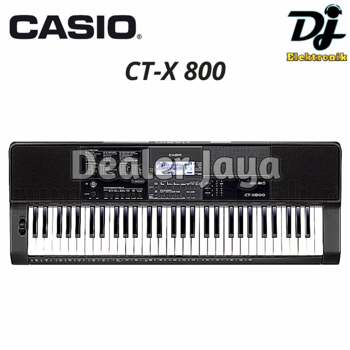 Keyboard Arranger Casio CTX800 / CT-X800 / CTX 800 / CTX-800 - 61 key