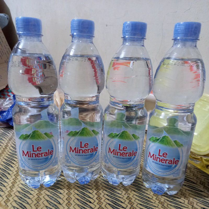 

LE MINERALE 330ML / 600 ML (1KARTON=24BOTOL) / 1500ML (1KARTON=12BOTOL) / GALON