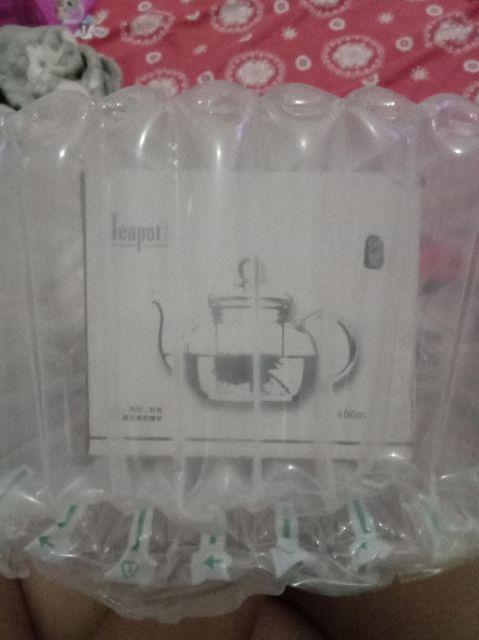 400ml Heat-resistant Teapot Glass Kettle With Removable Infuser