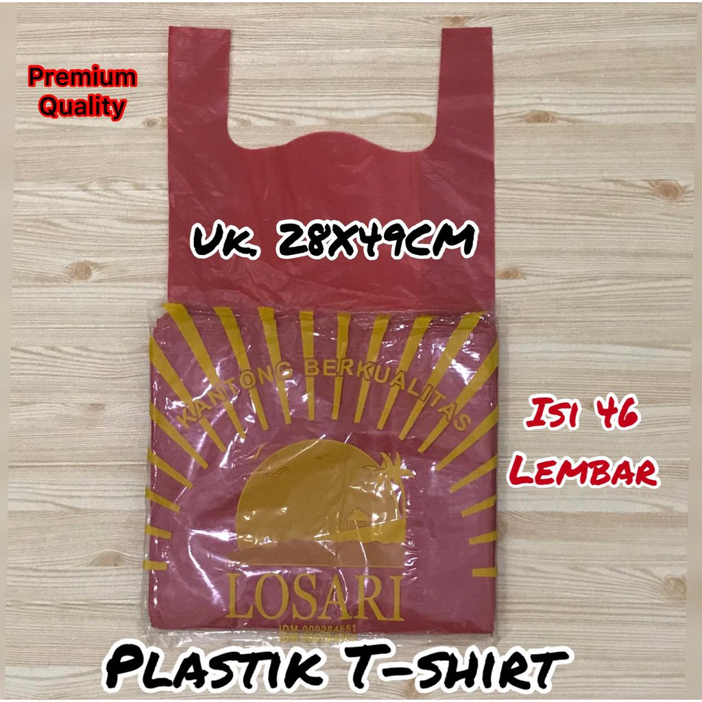 Kantong Plastik  / Kantong Kresek Merah HD Tebal (435 GRAM)