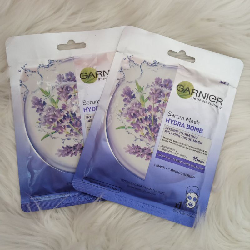 Garnier Serum Mask || Loreal Face Mask || Masker Wajah
