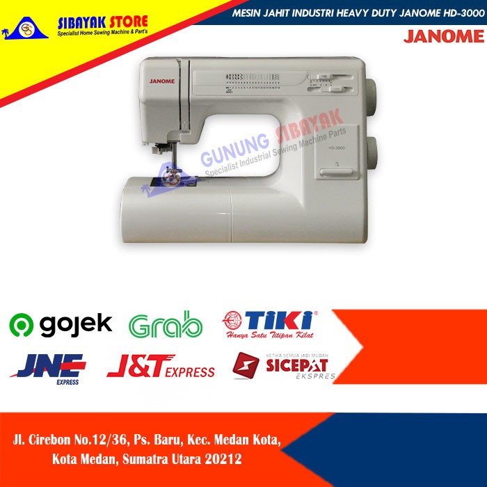 Janome HD-3000 Mesin Jahit Heavy Duty