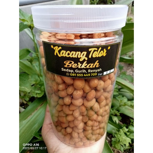 

KACANG TELOR TOPLES GURIH RENYAH