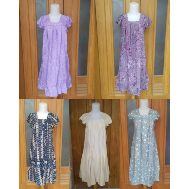 Daster Rayon murah / Daster Sambung kekinian / Dress rayon kekinian / daster rayon kekinian