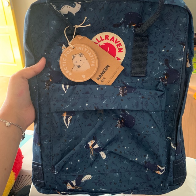 Fjallraven Kanken  Blue Fable Original Shopee Indonesia