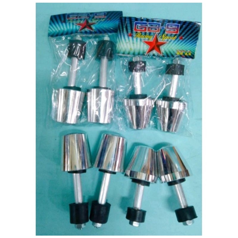 JALU STANG BANDUL STANG VARIASI UNIVERSAL CROME NINJA SATRIA FU RX KING HARGA 1SET KIRI/KANAN