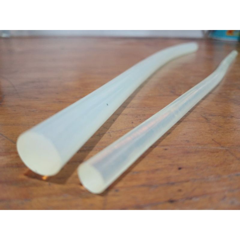 

GLUE STIK KECIL 26cm ASLI TAIWAN LEM BAKAR BENING PUTIH ASLI JAMIN LENGKET ORIGINAL SERBAGUNA
