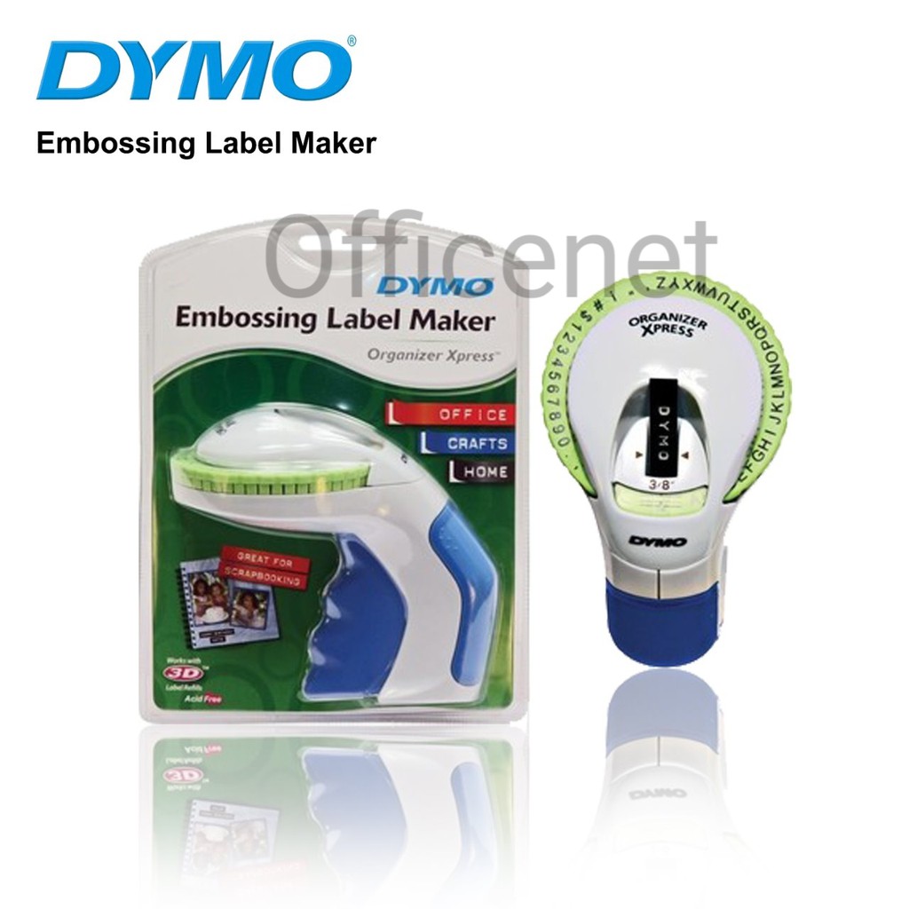 DYMO OMEGA Embossing Label Maker (Mencetak Label dan Harga)