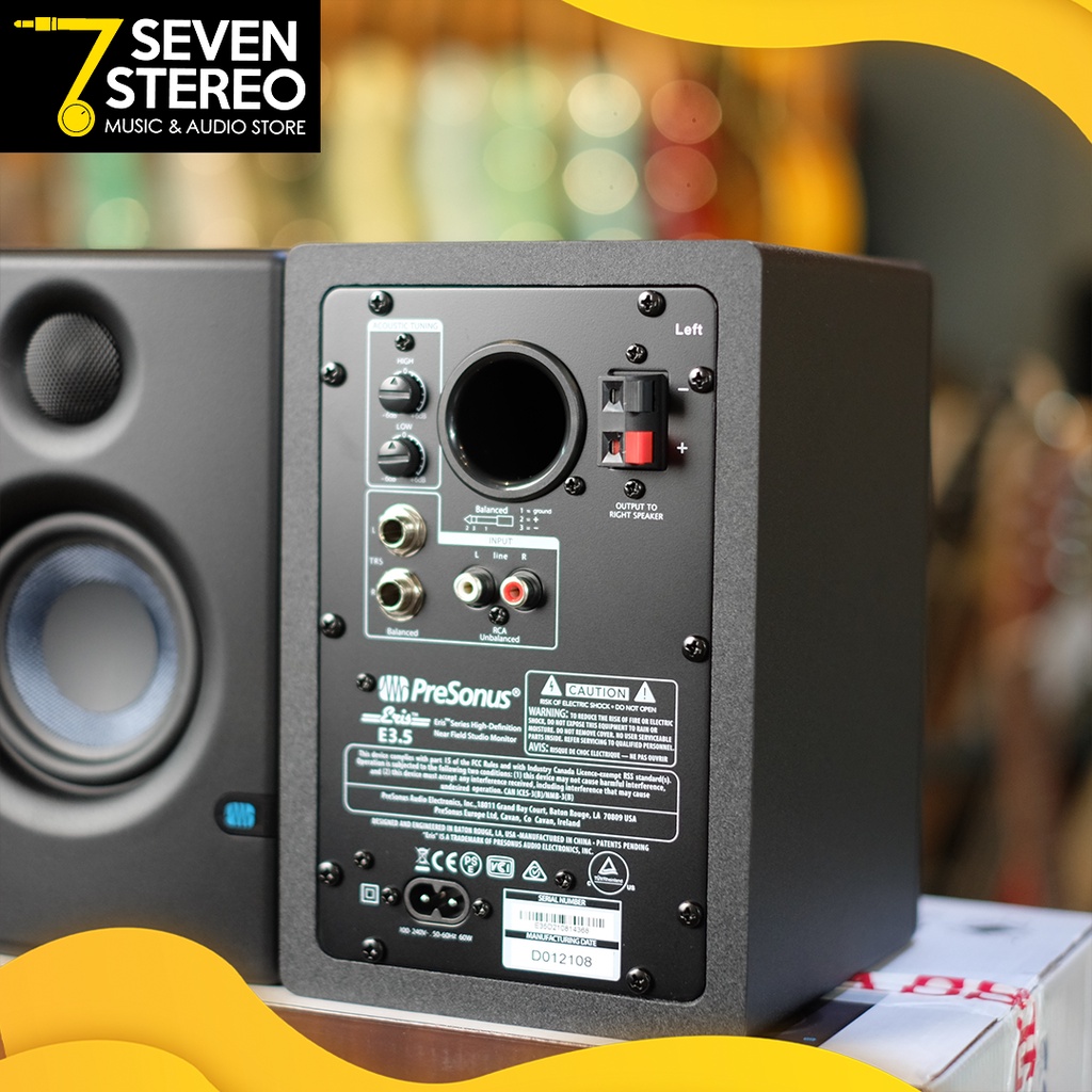 PreSonus Eris E3.5 Studio Monitor Speaker