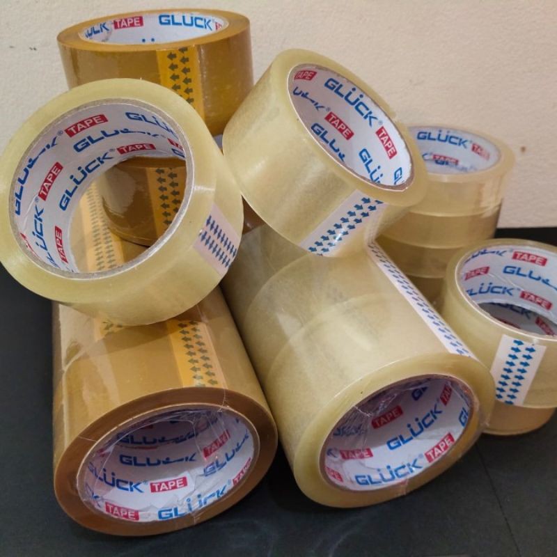 

Lakban OPP Bening 2 inch Gluck YLW 100 Yard NO Daimaru NO Nachi
