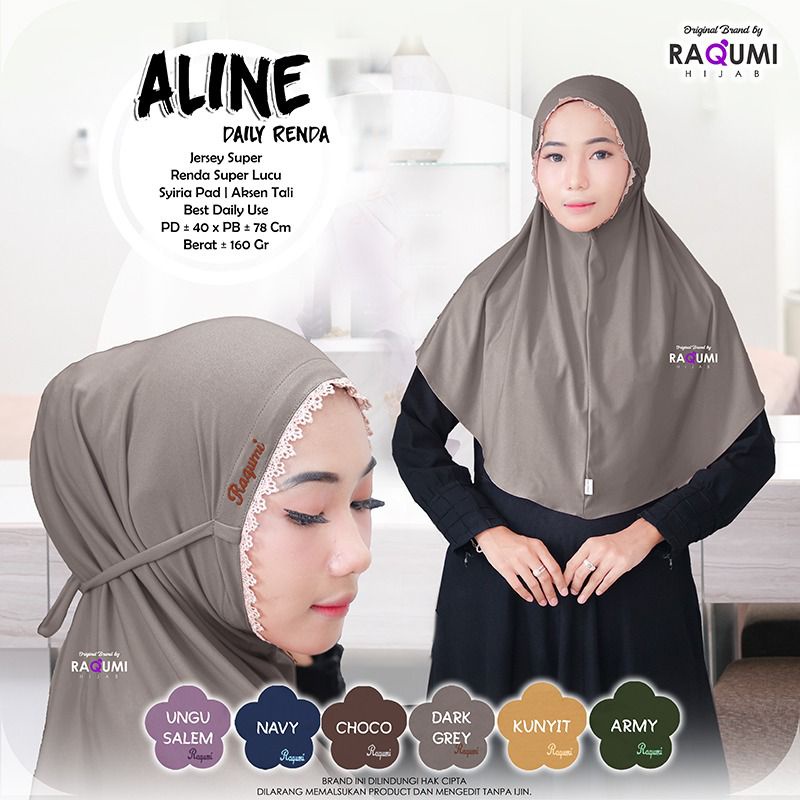 ALINE DAILY RENDA HIJAB / RAQUMI