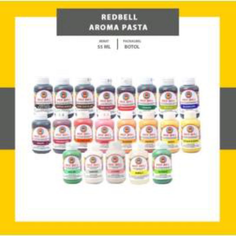 

redbell perisa pasta 55ml all varian