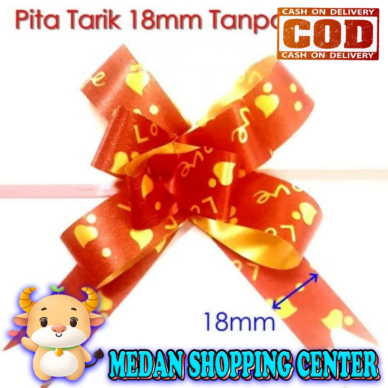 

JJ CHEN PITA TARIK NATAL SOVENIR 10pcs TANPA Renda Serut Besar Hiasan Parcel Kado Souvenir Pull Ribbon