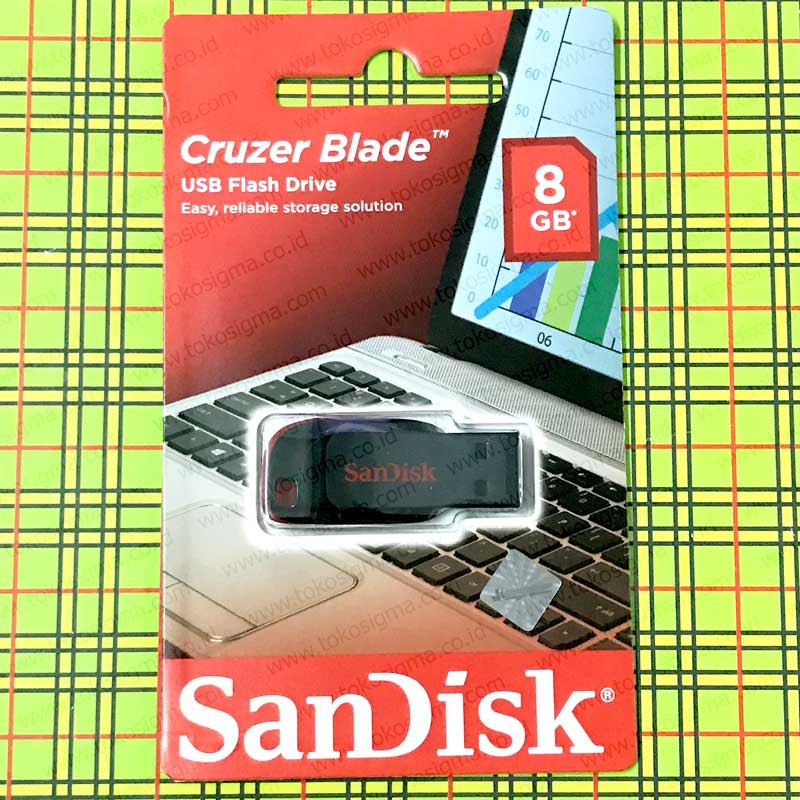 USB FLASH DISK DRIVE 8GB merk SANDISK ORIGINAL